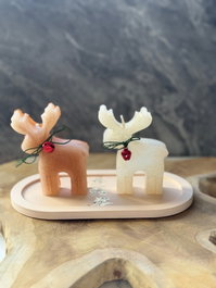 Aberto Design Christmas Candle Set 7
